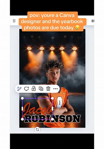 Easy Sports Designs for Yearbook with Canva