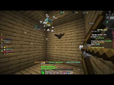 How to obtain the Decayed Bat for Tyashoi Alchemist update Hypixel Skyblock