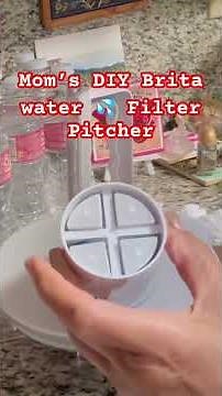 DIY Maintenance 💦 Mom’s Brita Water Filter Pitcher
