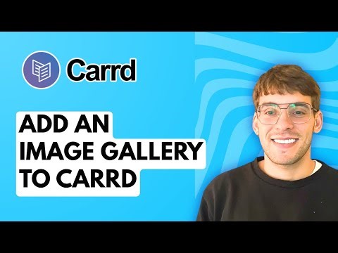 How to Add an Image Gallery to Carrd [2026 Full Guide]