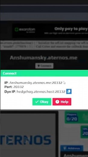 HOW TO ADD MINECRAFT ATERNOS SERVER IN TLAUNCHER #shorts #aternos #minecrafttutorial