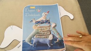 Tilda Dapper Dachshund - Step by Step Tutorial