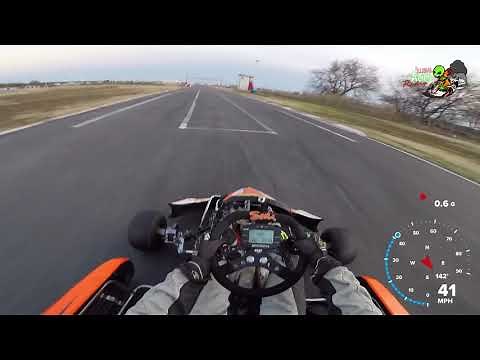 First time driving a two speed (DD2) kart!