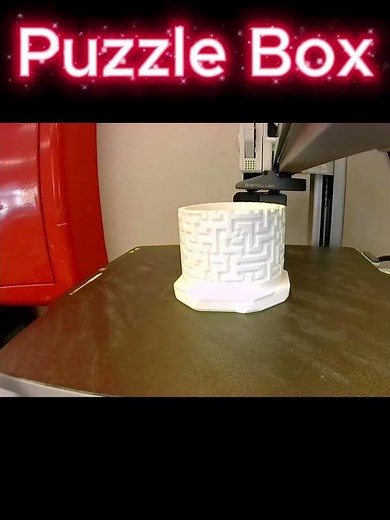 Can You Solve This? 3D Printed Puzzle Box Challenge