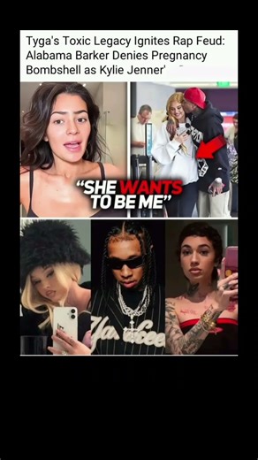 she wants to be me: tyga's toxic legacy gnites rap feud #shocking #shorts #tyga