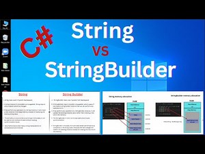 Difference Between String and Stringbuilder in C# | In Hindi