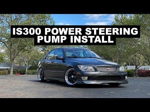 How to Install Power Steering Pump IS300/2JZ