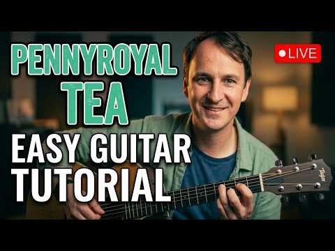 "Pennyroyal Tea" Nirvana | LIVE Guitar Lesson