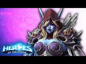Sylvanas Rework In The Year 2025 | Heroes of the Storm (Hots) Sylvanas Gameplay
