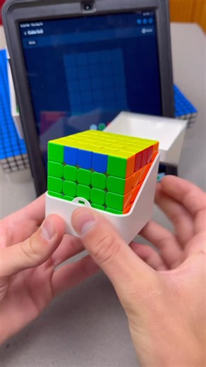 Cubik Art | Solving the 5x5 with Ai | Music- @jeyvo.official | #rubikscube | Instagram