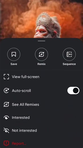 how to turn off Auto scroll #instagram