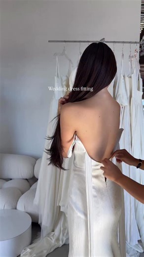 25K views · 133 reactions | Trying on the Daphne dress  . . . . . Wedding dress, bride, bridal, Canadian bridal shop | Aesling Bride | Facebook
