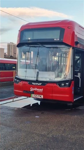 Bus Spotting In Silvertown Bus Garage #inmyway5359 #shorts