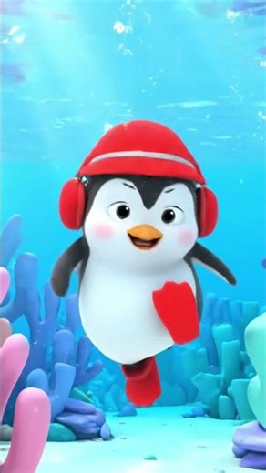 Splish Splash! 💦 Poko the Penguin Goes Swimming (Kids Cartoon)