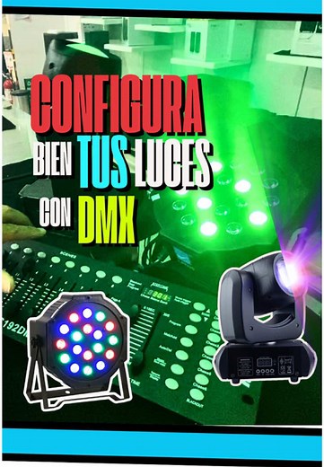 Tutorial de Programación de Luces LED con DMX