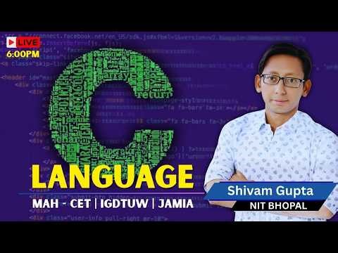 C Language #MAH-CET , #IGDTUW, #JAMIA l Computer Learn C Programming Most Expected Questions