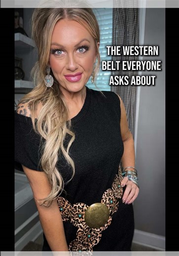 Bring those Western outfits up a notch and add a statement belt like this 🤠✨ suddenly it’s giving rich cowgirl energy and I’m all here for it 😍😍😍 @XZQTIVE BELT #tiktokshopcreatorpicks #tiktokshopspringglowup #westernfashion #westernstyle #statementbelt