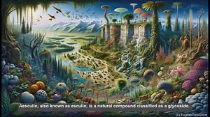 Aesculin in biology