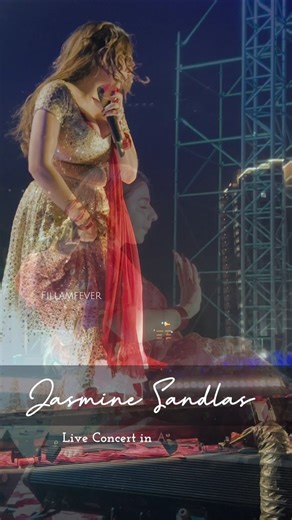 Jasmine Sandlas Live Concert 🔥 Unforgettable Night & Crazy Vibes 🎤 #jasminesandlas #liveconcert