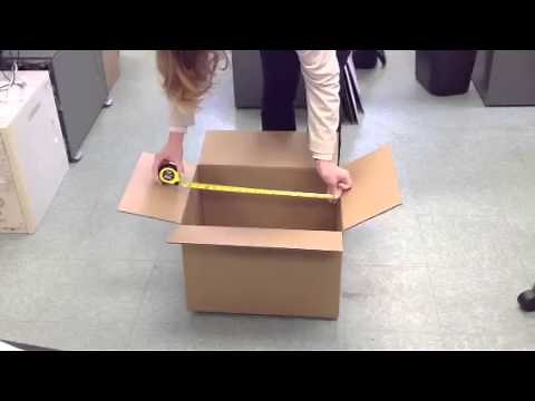 How to measure a box