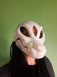 Fursuit Mask Base, Raptor Mask, Dino Mask, Snake Demon - Etsy