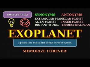 Exoplanet: The Word for Alien Worlds 🪐 A Space Exploration Term