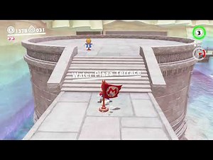 Super Mario Odyssey - Lake Kingdom - Water Plaza Terrace