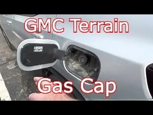 2022 GMC Terrain - How To Open Gas Cap