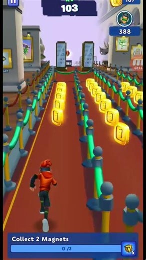 Bus Rush Runner Gameplay | Endless Running Fun #gaming #runner #shorts #subwaysurfers