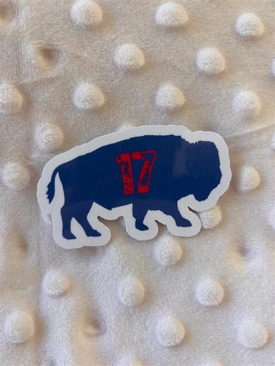 Buffalo Bills Sticker: Weather-resistant Football Decal - Etsy