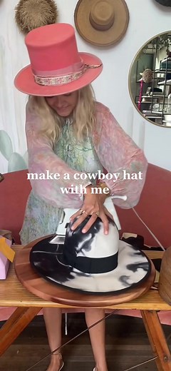 Crafting a Stylish Cowboy Hat: Join Me in the Creative Process