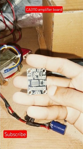 mini amplifier bord ca 3110 brod #audiorecorder
