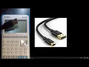 Comment importer un programme( Python ; *.g1m ) dans sa calculatrice CASIO Graph 35+ E II ?