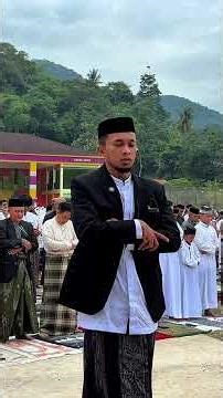 Imam Sholat Idul Fitri Merdu Surat Ali ‘Imran Ayat 23-25 ​​#imammasjid