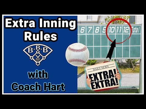 Extra Innings Rules (& NEW RULES) in Baseball // Baseball Rules Explained for Beginners