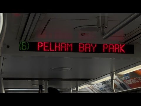 NYC Subway HD R142 6 Train From 125th Street To Westchester Square via Pelham Local