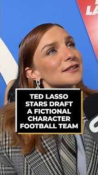 Ted Lasso Stars Draft A Fictional Character Football Team