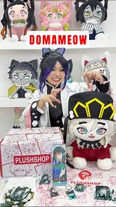 15K views · 550 reactions | Unboxing Domameow!! #doma #douma #shinobu #demonslayer #plushshop | Plushshop.com | Facebook