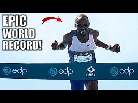 A NEW WORLD RECORD!! || Jacob Kiplimo DESTROYS Half Marathon World Record With Epic Run In Lisbon