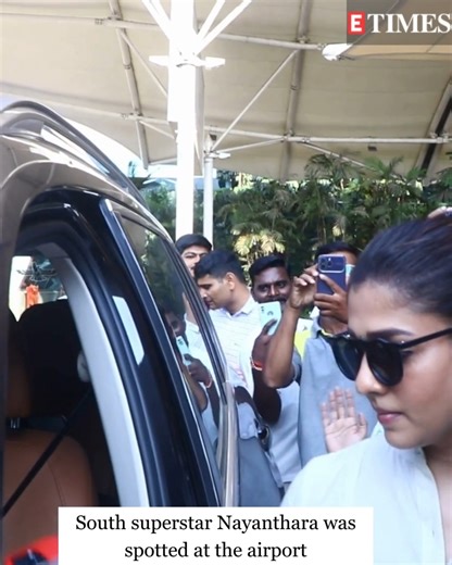 2.1K views | South superstar Nayanthara was spotted at the private airport in Mumbai. #SouthSuperstar #nayanthara #privateairport #mumbai #etimes | ETimes | Facebook