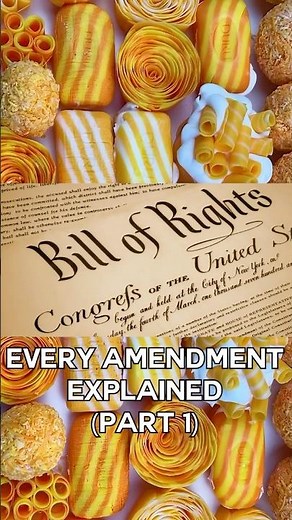 Every Amendment Explained (Part 1)
