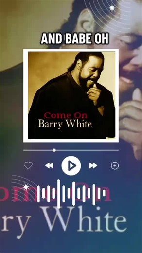 Barry White Come on #soulmusic #soulandrnblovers #goodvibes #barrywhitesongs #soulandrnbvibes