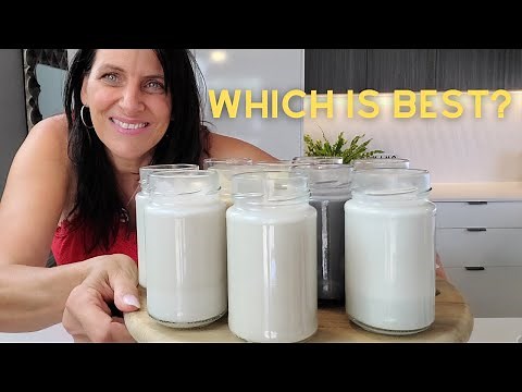 How to make plant based milk at home - I made 10 different ones to see which ones are BEST!