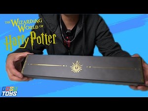 The Wizarding World of Harry Potter 2nd Generation Interactive Wand Unboxing and Review