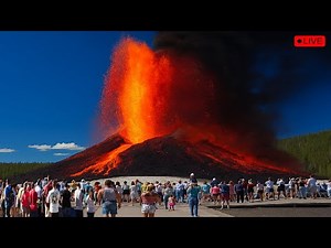 Horrifying: Black Diamond Pool Massive Eruption,Yellowstone National Park's Worst Disaster Is Coming