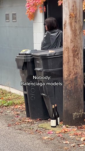 Balenciaga Models' Halloween Catwalk with Pregnant Model