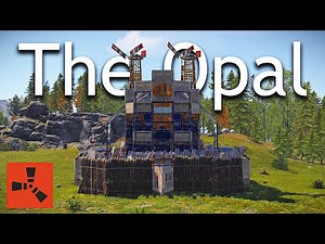 The Opal - The Most Defendable 2x1 Tower Rust Base Design - Build Tutorial