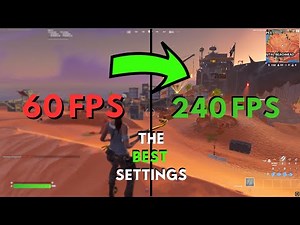 4 Quick Tips To BOOST FPS In Fortnite! 🔧 (Huge FPS Boost)