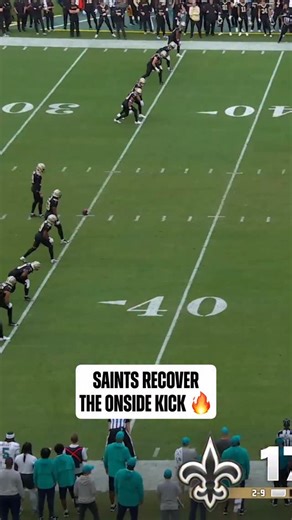 What a kick 🦵 NOvsMIA on FOX/FOX One watch.nfl.com | NFL