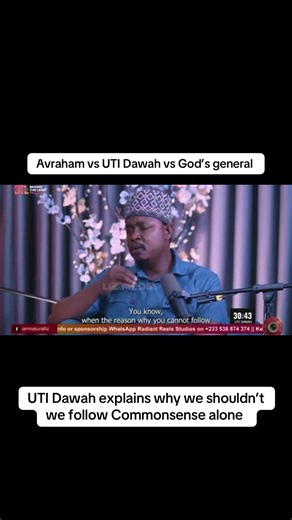Avraham vs UTI Dawah: The Debate on Commonsense